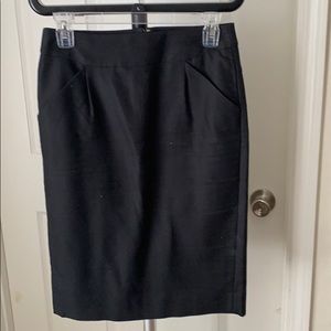 J.Crew “the pencil skirt” size 0